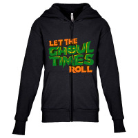 Ghoul Times Youth Zipper Hoodie | Artistshot