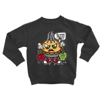 Angry Apples Toddler Sweatshirt | Artistshot