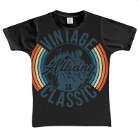 I Love Albany Georgia Retro Vintage Classic Limited Edition Graphic Youth T-shirt | Artistshot