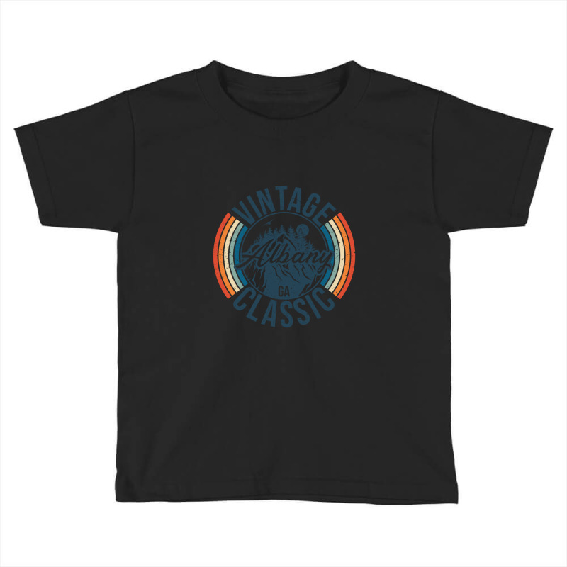 I Love Albany Georgia Retro Vintage Classic Limited Edition Toddler T-shirt | Artistshot