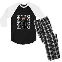 Guilty Gear Strive Zato Men's 3/4 Sleeve Pajama Set | Artistshot