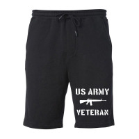 Us Army Veteran M16 Rifle Fleece Short | Artistshot