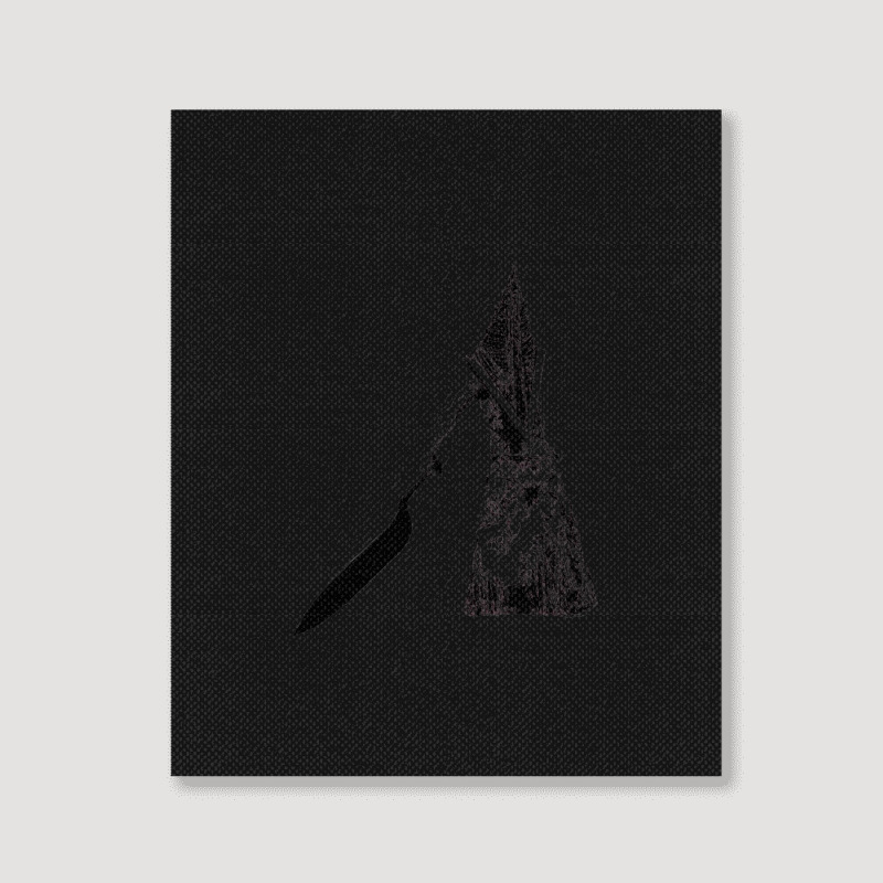 Silent Hill Pyramid Head Portrait Canvas Print | Artistshot