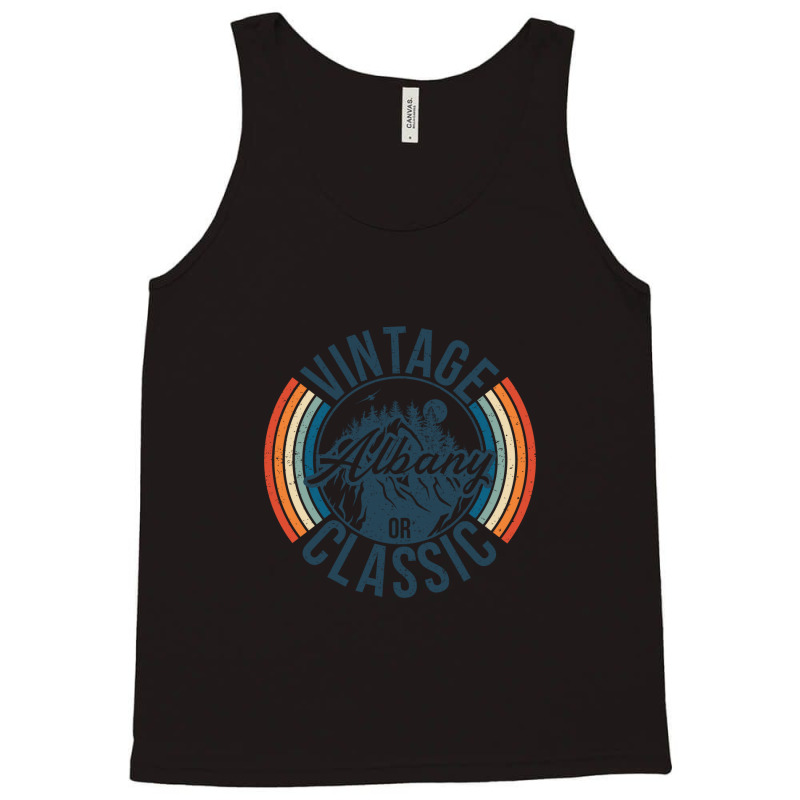 I Love Albany Oregon Retro Vintage Classic Limited Edition Tank Top | Artistshot