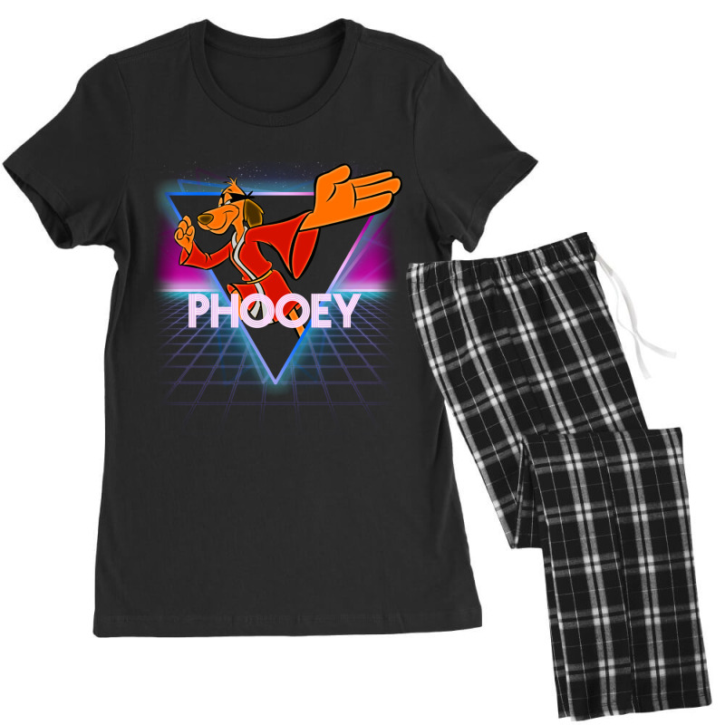 Hong Kong Phooey Retro 80s Neon Landscape Women's Pajamas Set by cm-arts | Artistshot