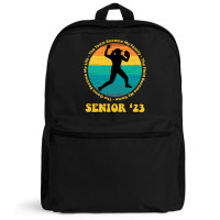 Softball Senior 2023 Senior Night Gifts High School Long Sleeve T Shir Backpack | Artistshot