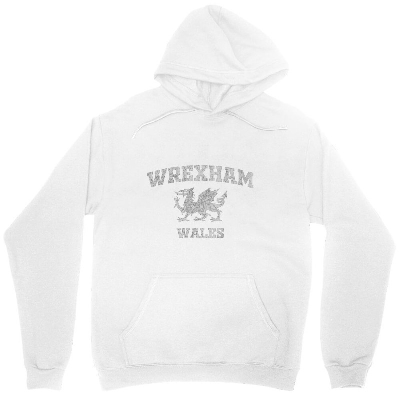 Wrexham Wales Retro Vintage Pullover Hoodie Unisex Hoodie | Artistshot