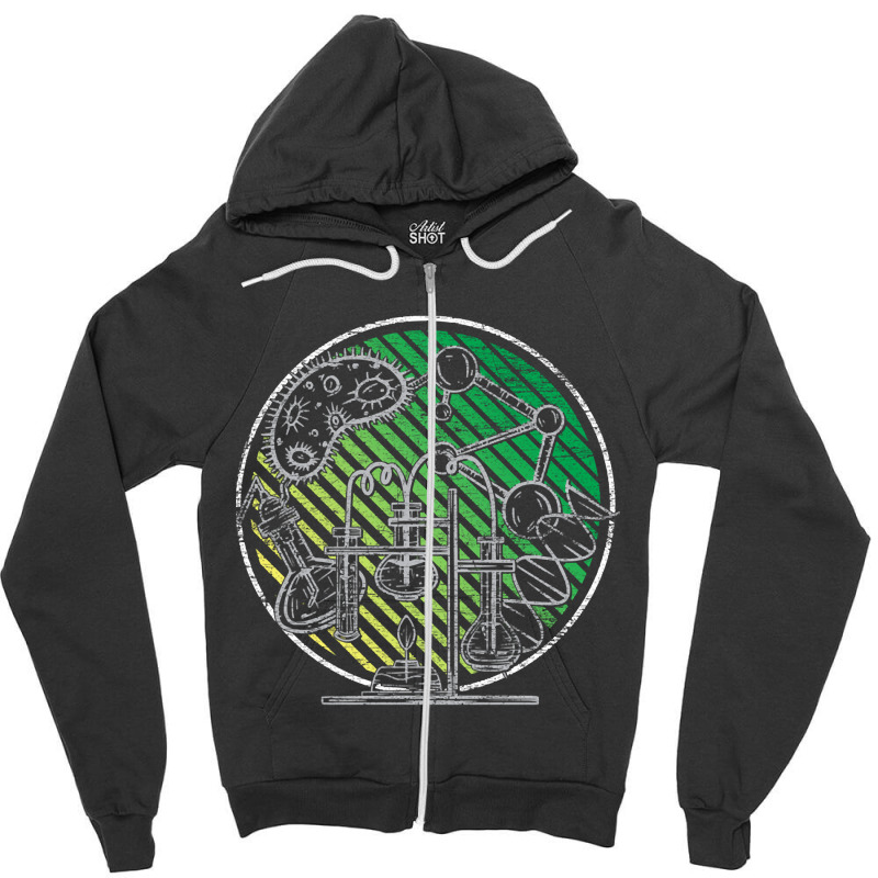 Chemistry Reaction Zipper Hoodie by kentuckykonpha9 | Artistshot