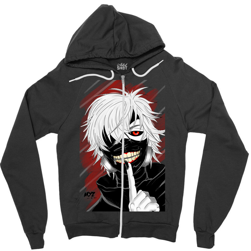 Ghoulish Ken Zipper Hoodie by yumgaugeteuda | Artistshot