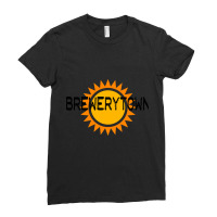 Sunny Brewerytown (black) Ladies Fitted T-shirt | Artistshot