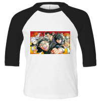 Nine Clover Characters Toddler 3/4 Sleeve Tee | Artistshot