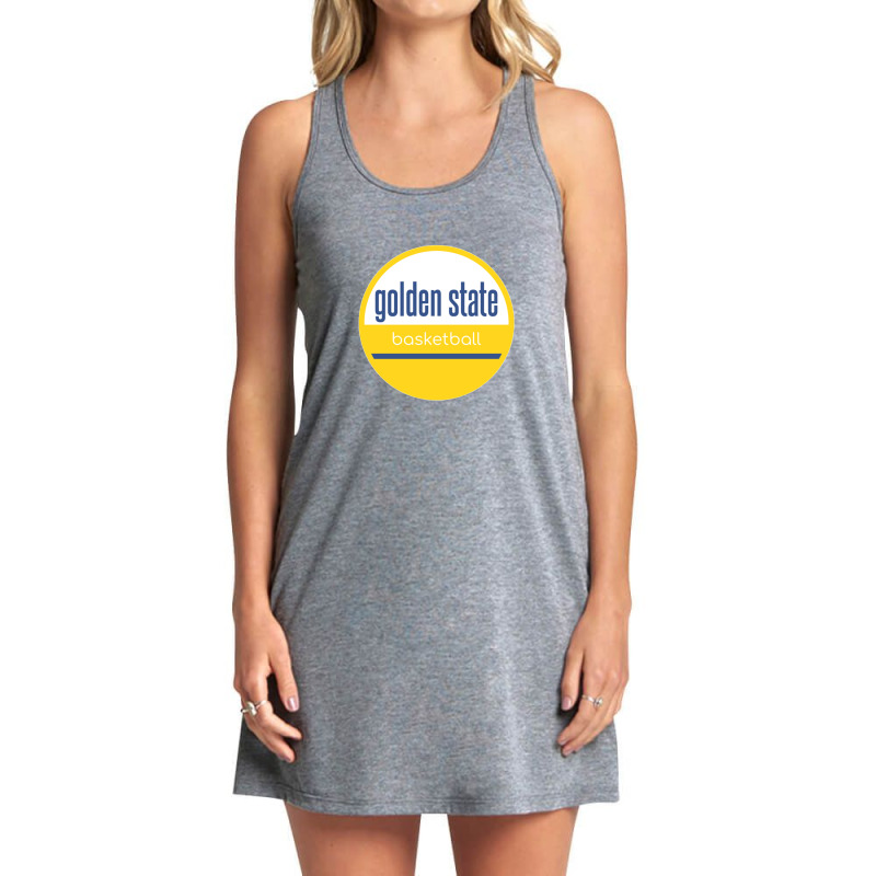 Golden State Basketball Tank Dress by cm-arts | Artistshot