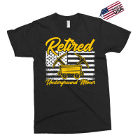 Underground Mining Retired American Coal Miner T Shirt Exclusive T-shirt | Artistshot