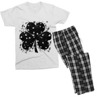 Three Leaf Clover Men's T-shirt Pajama Set | Artistshot