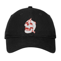 Axolotl Skull Adjustable Cap | Artistshot