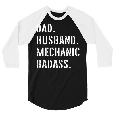 Car Mechanic Dad Gifts From Daughter Son Wife T Shirt 3/4 Sleeve Shirt Designed By Malphitezz