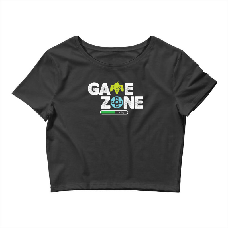 Game Zone Loading Design 1 Crop Top by TerryRichard | Artistshot