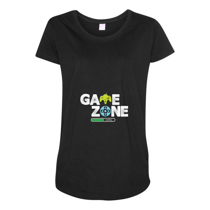 Game Zone Loading Design 1 Maternity Scoop Neck T-shirt by TerryRichard | Artistshot