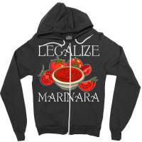 Marinara Tomato Sauce  Legalizing It Zipper Hoodie | Artistshot