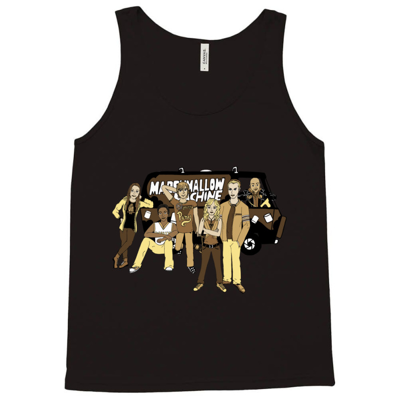 Marshmallow Machine Sepia Tank Top by cm-arts | Artistshot