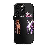 Other Military Moms Me Tee Unicorn Military Mom Funny Gift Idea Milita Iphone 13 Pro Case | Artistshot