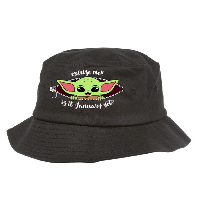 Baby Yoda Peek A Boo Boy Bucket Hat Designed By Honeysuckle