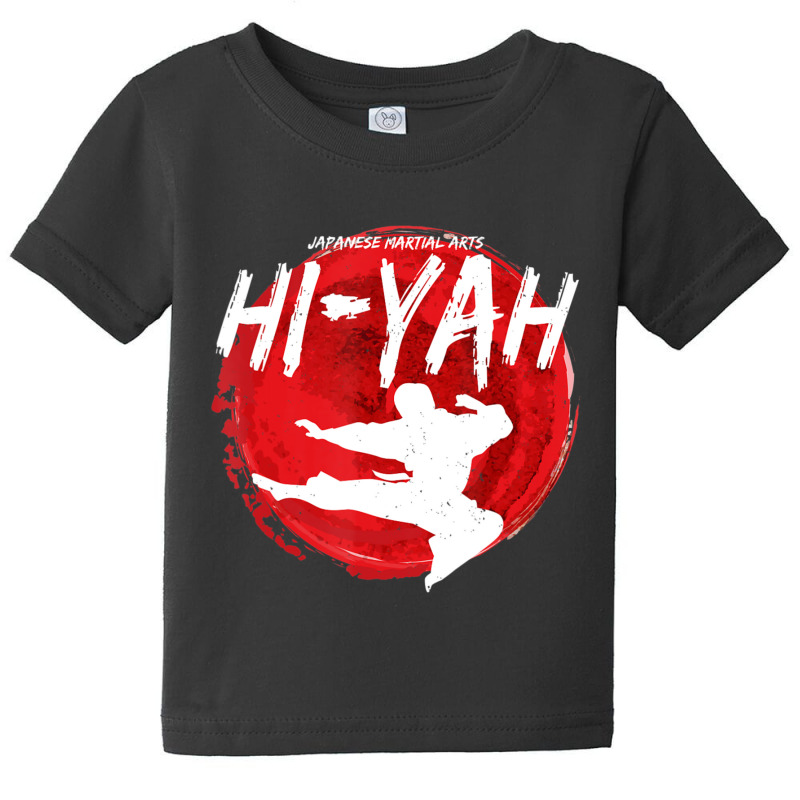 Cool Japanese Martial Arts Kiai Hi-yah Baby Tee by cm-arts | Artistshot