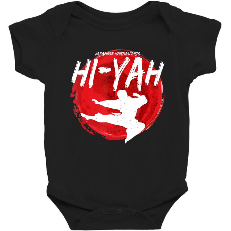 Cool Japanese Martial Arts Kiai Hi-yah Baby Bodysuit by cm-arts | Artistshot