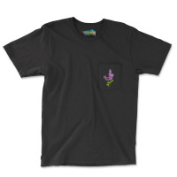 Under The Lilac Tree, I Was Hypnotized By A Strange Delight Pocket T-shirt | Artistshot