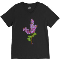 Under The Lilac Tree, I Was Hypnotized By A Strange Delight V-neck Tee | Artistshot