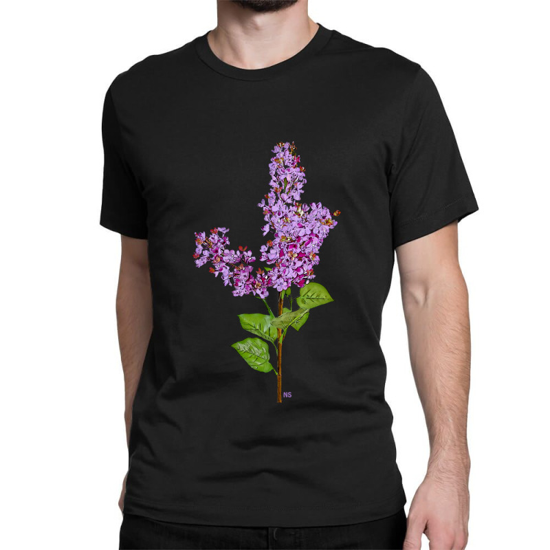 Under The Lilac Tree, I Was Hypnotized By A Strange Delight Classic T-shirt by JENNIFERTRUJILLO | Artistshot