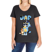 Dad Playing Son And Daughter Ladies Curvy T-shirt | Artistshot