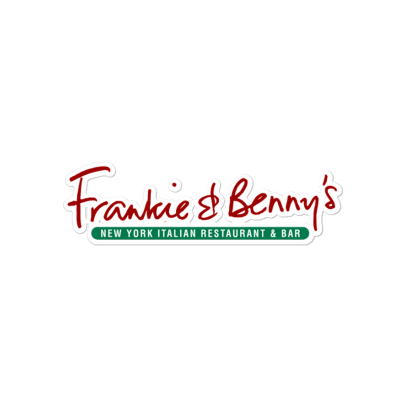 Incredible Frankie And Benny_s Authentic Design Sticker | Artistshot