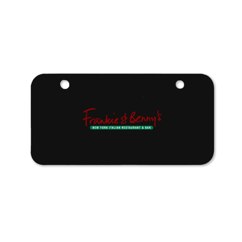 Incredible Frankie And Benny_s Authentic Design Bicycle License Plate | Artistshot