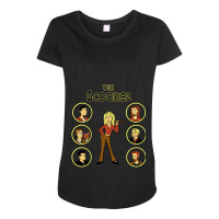 Buffy And The Scooby Gang Maternity Scoop Neck T-shirt | Artistshot