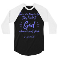 Cool Tears Are Prayers Too For Religious Men Women Kids 3/4 Sleeve Shirt | Artistshot