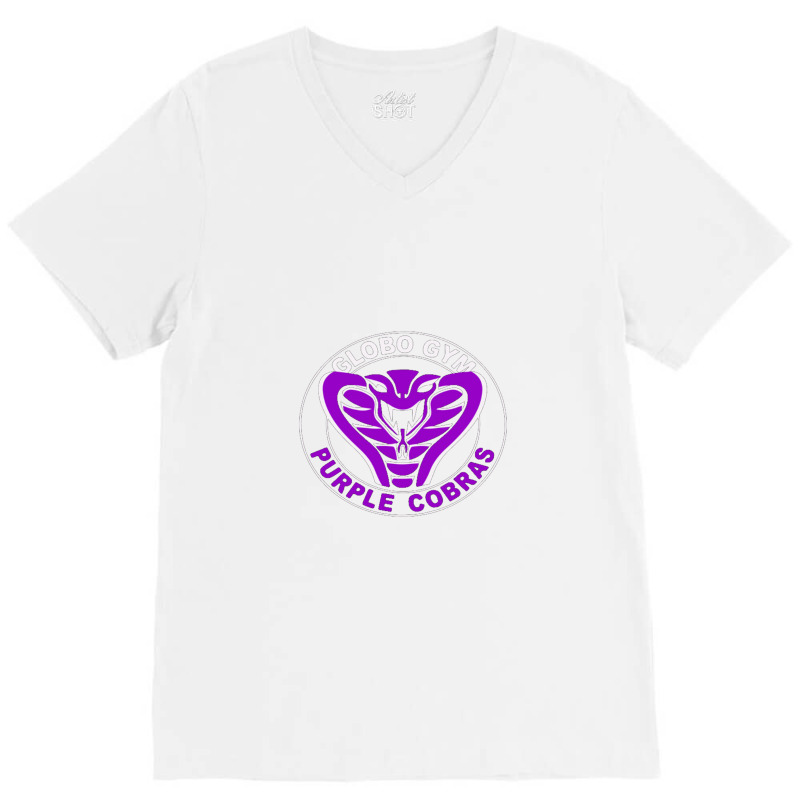 Globo Gym Purple Cobras V-neck Tee | Artistshot