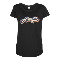 I Love Augusta City Usa Retro Vintage Maternity Scoop Neck T-shirt | Artistshot