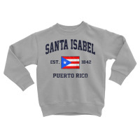 Santa Isabel Puerto Rico Vintage Boricua Flag Athletic Style Raglan Ba Toddler Sweatshirt | Artistshot