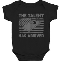 The Talent Has Arrived Cornhole Team Bean Bag Funny Cornhole Tank Top Baby Bodysuit | Artistshot