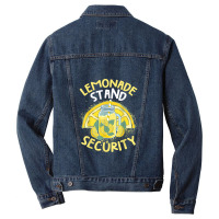 Summer Fun Lemonade Stand Security Boss Lemonade Crew Men Denim Jacket | Artistshot