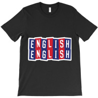 Peach English School Subject T-shirt | Artistshot