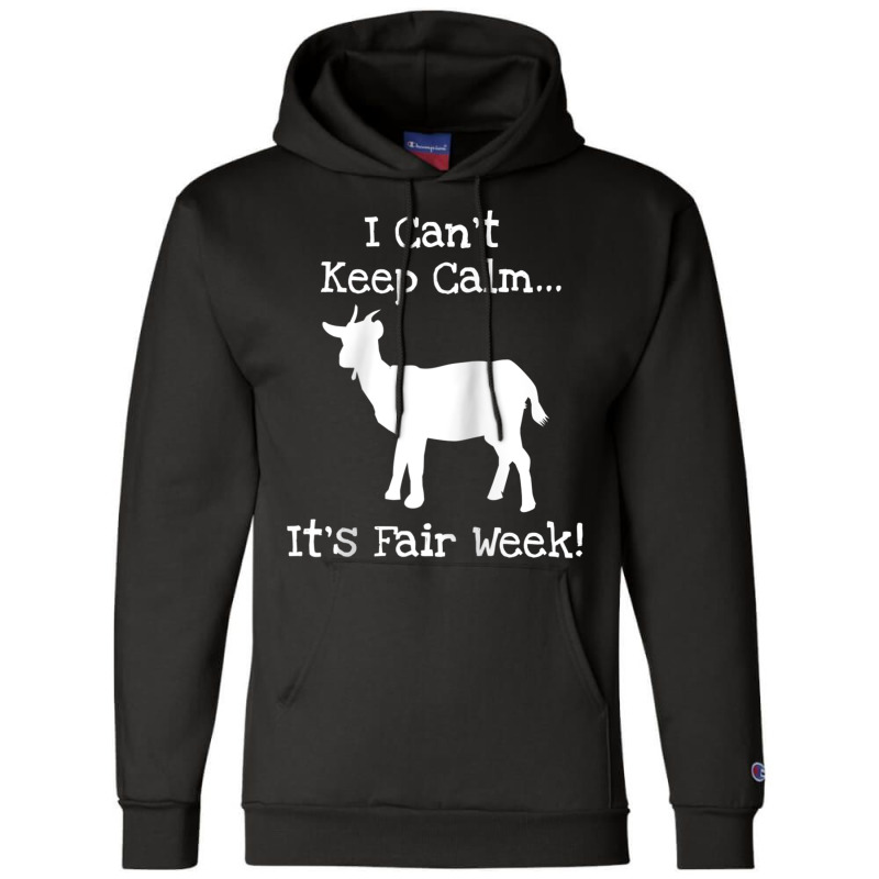 State And County Fair Show Goat Farm Animal Showing Raglan Baseball Te Champion Hoodie by cm-arts | Artistshot