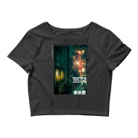 Dark City Green Vibe Crop Top | Artistshot