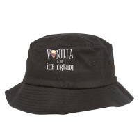 Ice Cream Vanilla Flavor Birthday Party Gift Bucket Hat | Artistshot