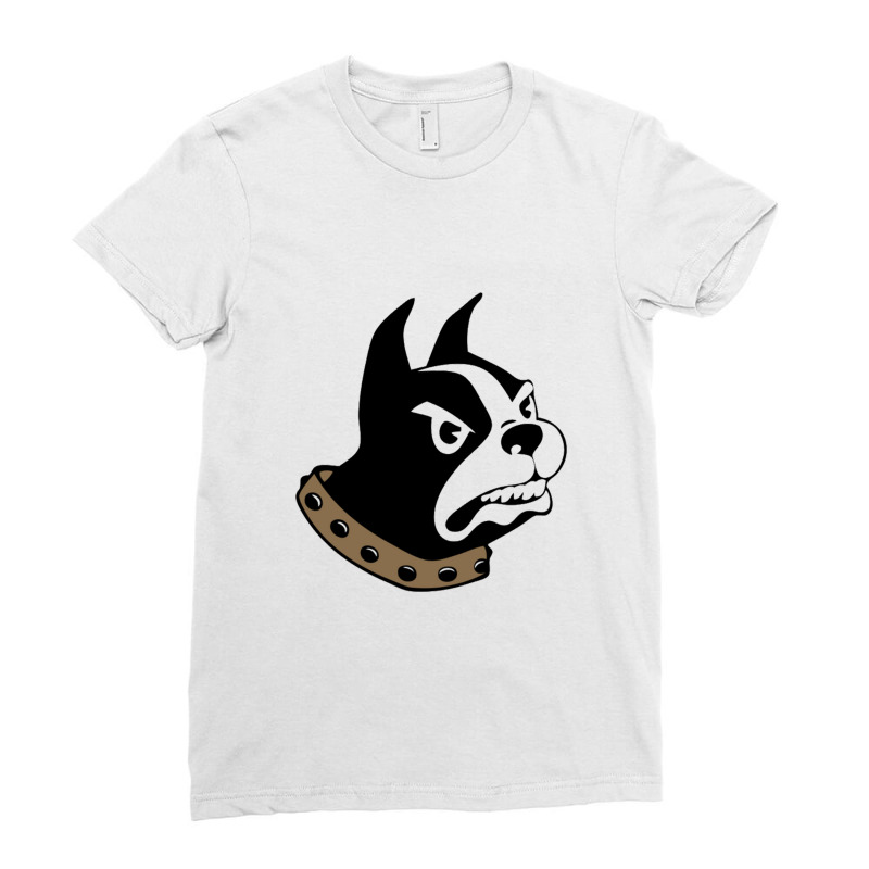 Wofford Terriers Ladies Fitted T-Shirt by MiltonSampson | Artistshot