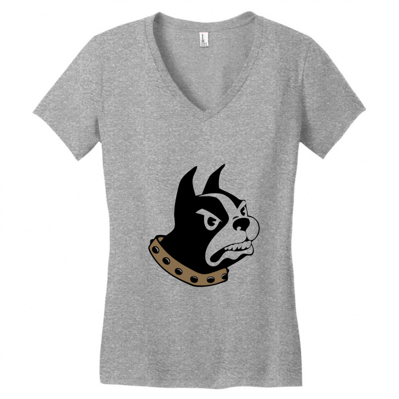 Wofford Terriers Women's V-Neck T-Shirt by MiltonSampson | Artistshot