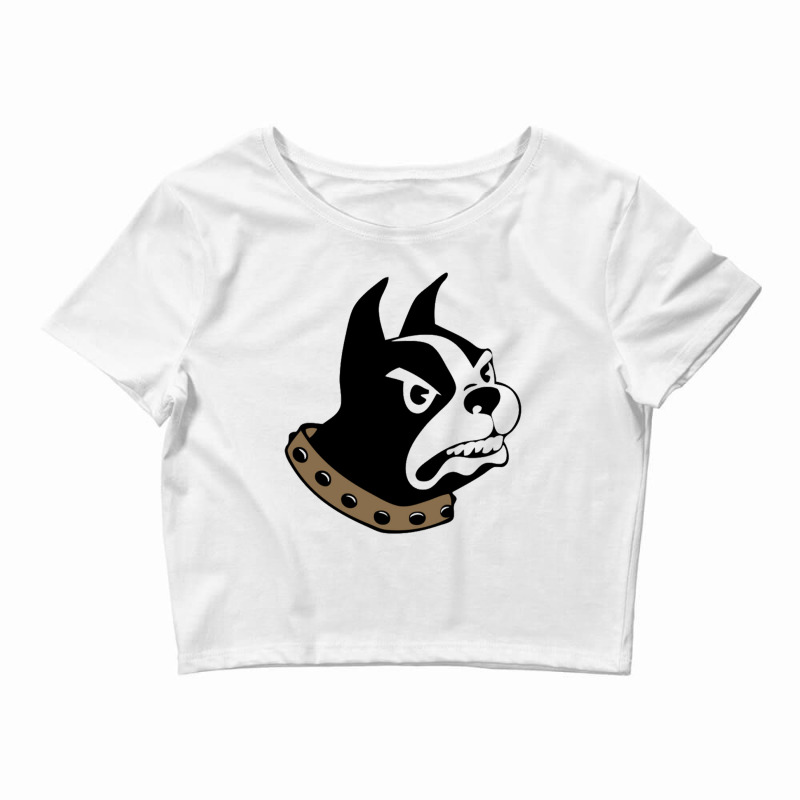 Wofford Terriers Crop Top by MiltonSampson | Artistshot