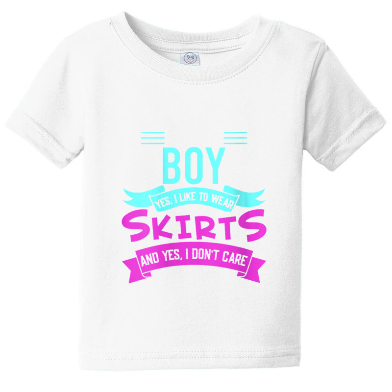 Womens Yes, I'm A Boy Yes, I Like Wear Skirts Femboy Anime Japanese V Baby Tee | Artistshot