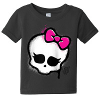 Monster High   Graffiti Skull Raglan Baseball Tee Baby Tee | Artistshot